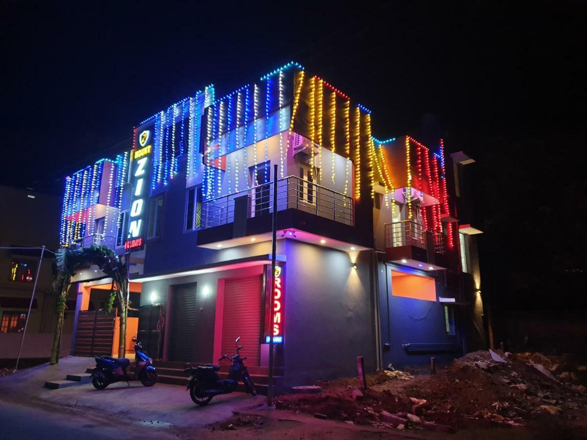 Hotel Mount Zion Holidays Kuttālam Exterior foto